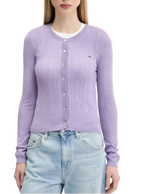Cardigan traforato Tommy Jeans | DW0DW20966W0E